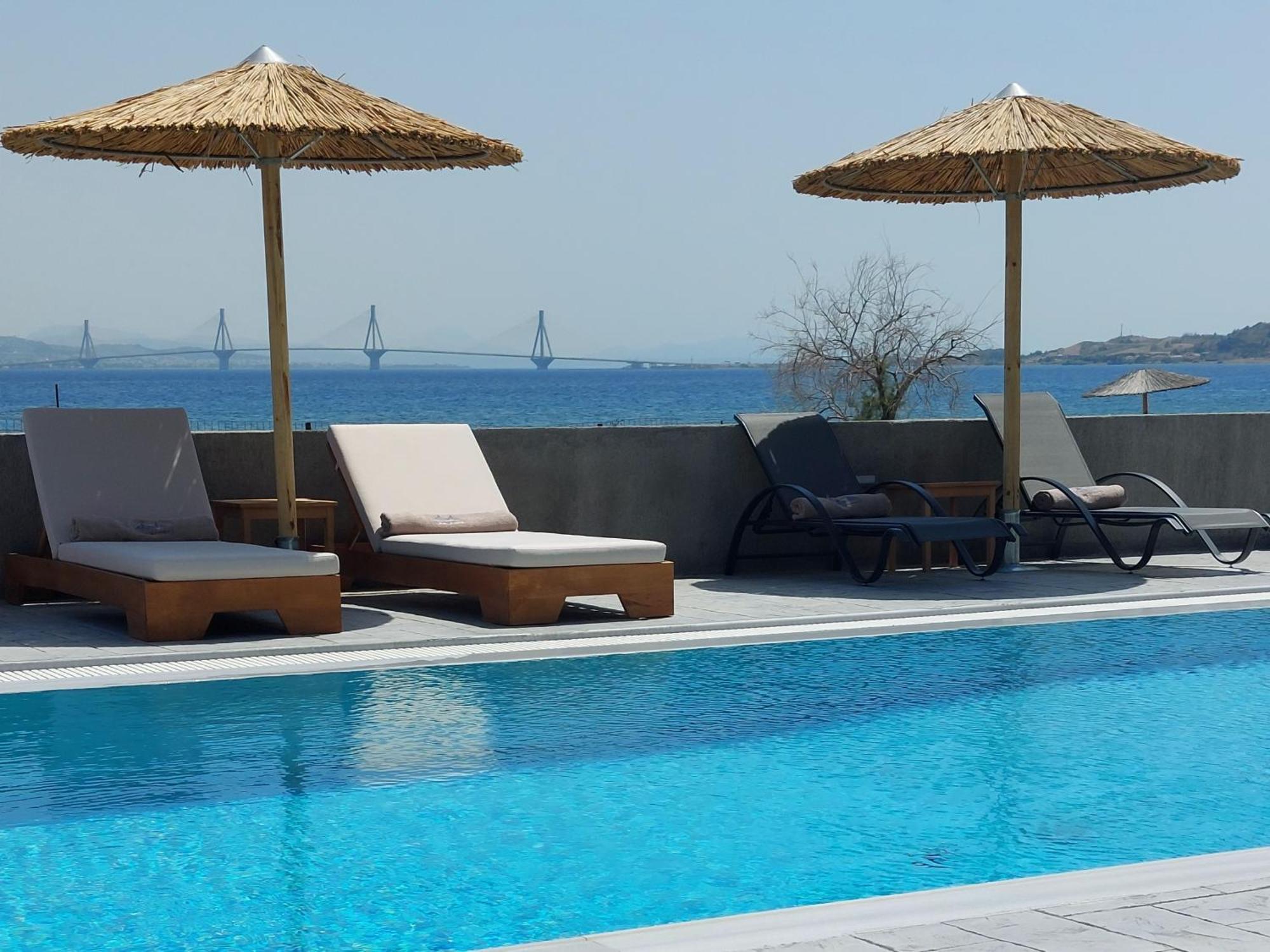 Santa Domenica Nafpaktos - Rooms And Apartments By The Sea Eksteriør billede