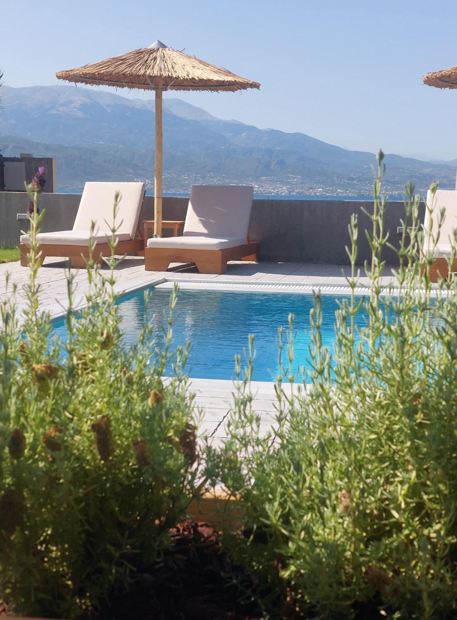 Santa Domenica Nafpaktos - Rooms And Apartments By The Sea Eksteriør billede